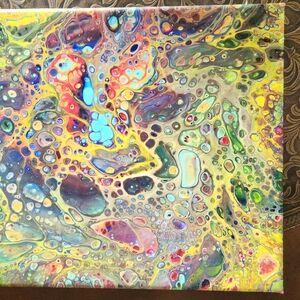 Abstract Multicolor Canvas Art